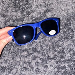 Blue sunglasses
